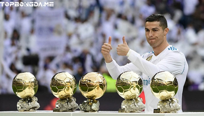 ronaldo có bao nhiêu quả bóng vàng